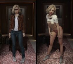 grace_ashcroft, resident_evil, resident_evil_9:_requiem, munchyman25, before_and_after