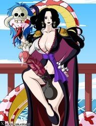 boa_hancock, one_piece, valkiriacore, 1girl, big_breasts