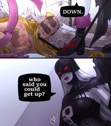 angewomon, digimon_(species), ladydevimon, digimon, digimon_adventure
