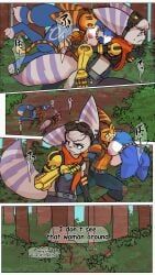 krystal, krystal_(star_fox), ratchet_(ratchet_and_clank), rivet_(ratchet_and_clank), nintendo