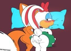 carrotia_the_rabbit, mobian_(species), tails_the_fox, archie_comics, sega