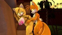 miles_tails_prower, tails_the_fox, zooey_the_fox, sega, sonic_(series)