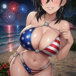 original_character, patriot, 4th_of_july, fourth_of_july, 1girls