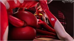 blitzo_(chocoscorner), blitzo_(helluva_boss), moxxie_(helluva_boss), moxxie_(valorlynz), hellaverse