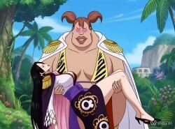 boa_hancock, sweet_pea, one_piece, jabbaman58, amazon_lily