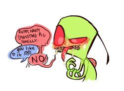 dib_membrane, zim, invader_zim, pocketknxfe, blush