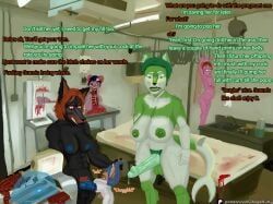 angel_kiitty, abs, anthro, anthro_on_anthro, big_balls