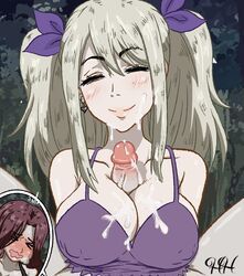 flare_corona, lucy_heartfilia, fairy_tail, henryhorny0, big_breasts