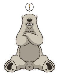 dakota-bear, !, anthro, balls, bear