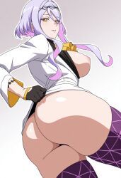figue, soul_hackers_2, 1girls, ass, breasts