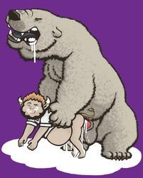 dakota-bear, anal, anthro, balls, bear