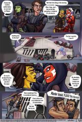 ahsoka_tano, anakin_skywalker, anakin_skywalker_(cosplay), barriss_offee, clone_trooper
