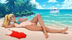 original, neuai, 1femboy, balls, bathing_suit