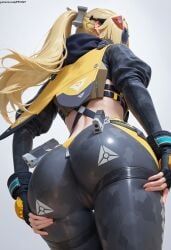 trigger_(zenless_zone_zero), hoyoverse, zenless_zone_zero, pujopg, 1girl