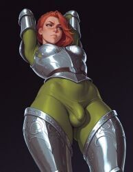 vjuice, 1futa, adventurer, armor, bulge