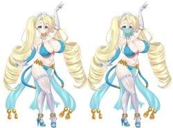 crossed, deka_chang, :d, ankles, aqua_eyes