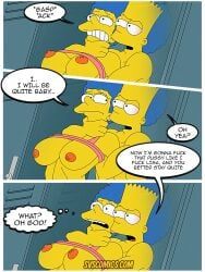 bart_simpson, marge_simpson, the_simpsons, nikisupostat, athletic_female