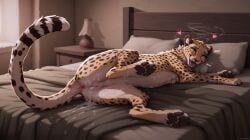 feral_(midria), world_of_midria, terraraptor, after_sex, anus