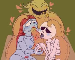 jack_skellington, oogie_boogie, sally_(the_nightmare_before_christmas), the_nightmare_before_christmas, notnugget123