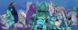 bunzillaking, anal, anal_penetration, animal_genitalia, animal_penis