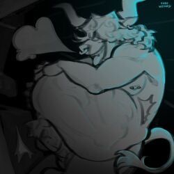european_mythology, greek_mythology, mythology, 2_horns, ambiguous_gender