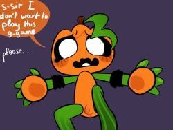 gourdy_(dandy's_world), about_to_be_raped, begging, doesn't_want_this, gourdy