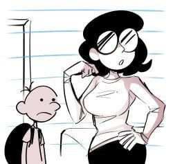greg_heffley, susan_heffley, diary_of_a_wimpy_kid, peargor, bed
