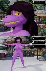 noelle_holiday, susie_(deltarune), deltarune, undertale_(series), daemont92