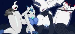 lunaris_(pal), pokemon_(species), the_knight_(hollow_knight), white_lady_(hollow_knight), zorua