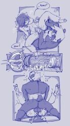 mae_(maebeasheep), hijackerdraws, anthro, backsack, balls