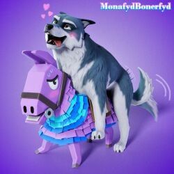 loot_llama_(fortnite), epic_games, fortnite, ahegao, ambiguous_penetration