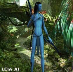 na'vi, neytiri, avatar, leia_ai, 1girls