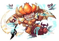 bael_dragon_cookie_(hornbunxx), original_character, cookie_run, hornbunxx, 1boy