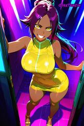 yoruichi_shihouin, bleach, big_ass, bigtits, dark-skinned_female