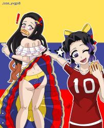 kamado_nezuko, kochou_shinobu, nezuko, nezuko_kamado, shinobu