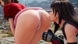 aerith_gainsborough, tifa_lockhart, final_fantasy, final_fantasy_vii, final_fantasy_vii_remake