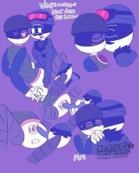 khan_(murder_drones), teacher_(murder_drones), murder_drones, cuntboy, cuntboy/male