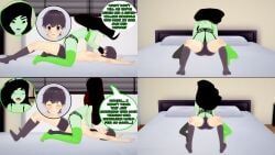 original_character, shego, kim_possible, 1girls, 2girls