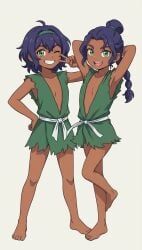 dororo_(character), nisha, pavi, avatar:_seven_havens, alternate_costume