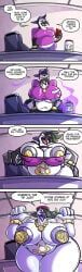 sachasketchy, 4_fingers, anthro, areola, areola_slip