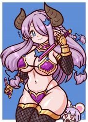 narmaya_(granblue_fantasy), vikala_(granblue_fantasy), granblue_fantasy, 2girls, :o