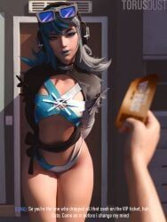 luna_snow, luna_snow_(cool_summer), luna_snow_(marvel_rivals), marvel, marvel_rivals