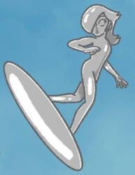 princess_rosalina, silver_surfer, silver_surfer_(cosplay), fantastic_four, fantastic_four:_first_steps