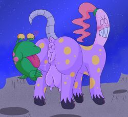 homestar_runner, marshmallowpuke, accessory, alien, anthro