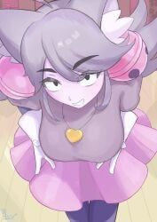 irritable_ghost_(deltarune), mad_mew_mew, pink_(deltarune), deltarune, undertale_(series)