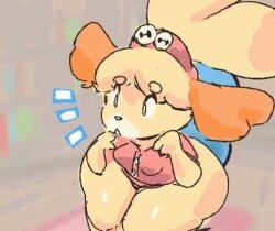 isabelle_(animal_crossing), animal_crossing, nintendo, kiseff, ambiguous_penetration