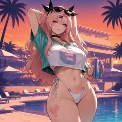 nicole_demara, zenless_zone_zero, miyuai, 1girl, bangs