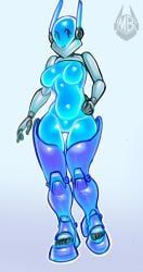 michbonar, featureless_breasts, female, female_only, robot