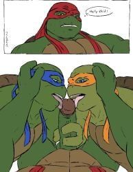 leonardo_(tmnt), michelangelo_(tmnt), raphael_(tmnt), teenage_mutant_ninja_turtles, teenage_mutant_ninja_turtles_(2014)