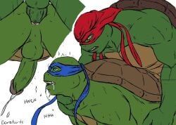leonardo_(tmnt), raphael_(tmnt), teenage_mutant_ninja_turtles, teenage_mutant_ninja_turtles_(2014), baraturts